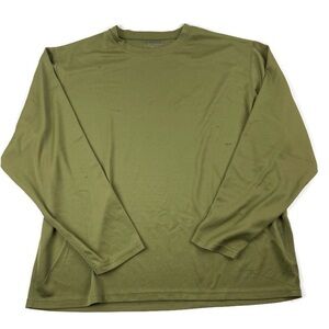 Magellan Outdoors Mens Shirt, Olive Green 2XL